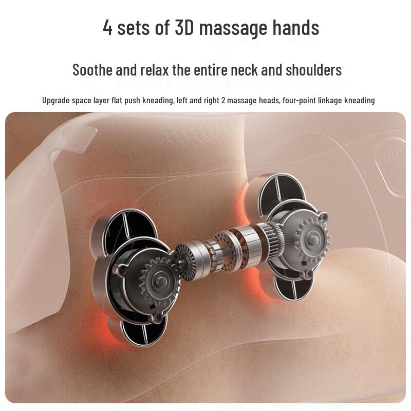 CLORIS Multifunctional Neck and Back Massage Pillow