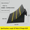 Large Portable Car and Truck Tire Anti-Roll Wheel Chock