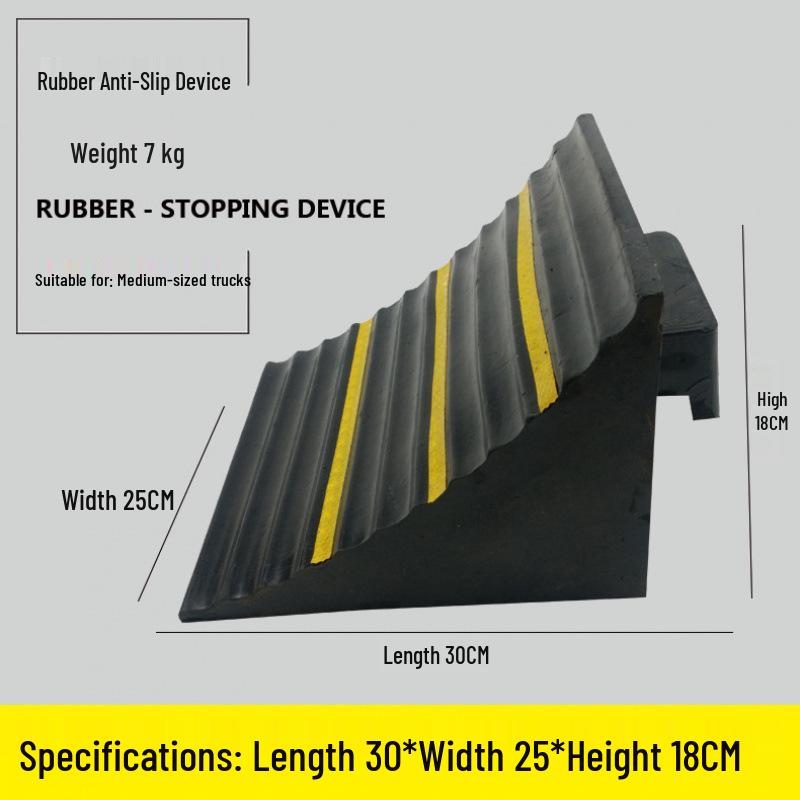 Large Portable Car and Truck Tire Anti-Roll Wheel Chock