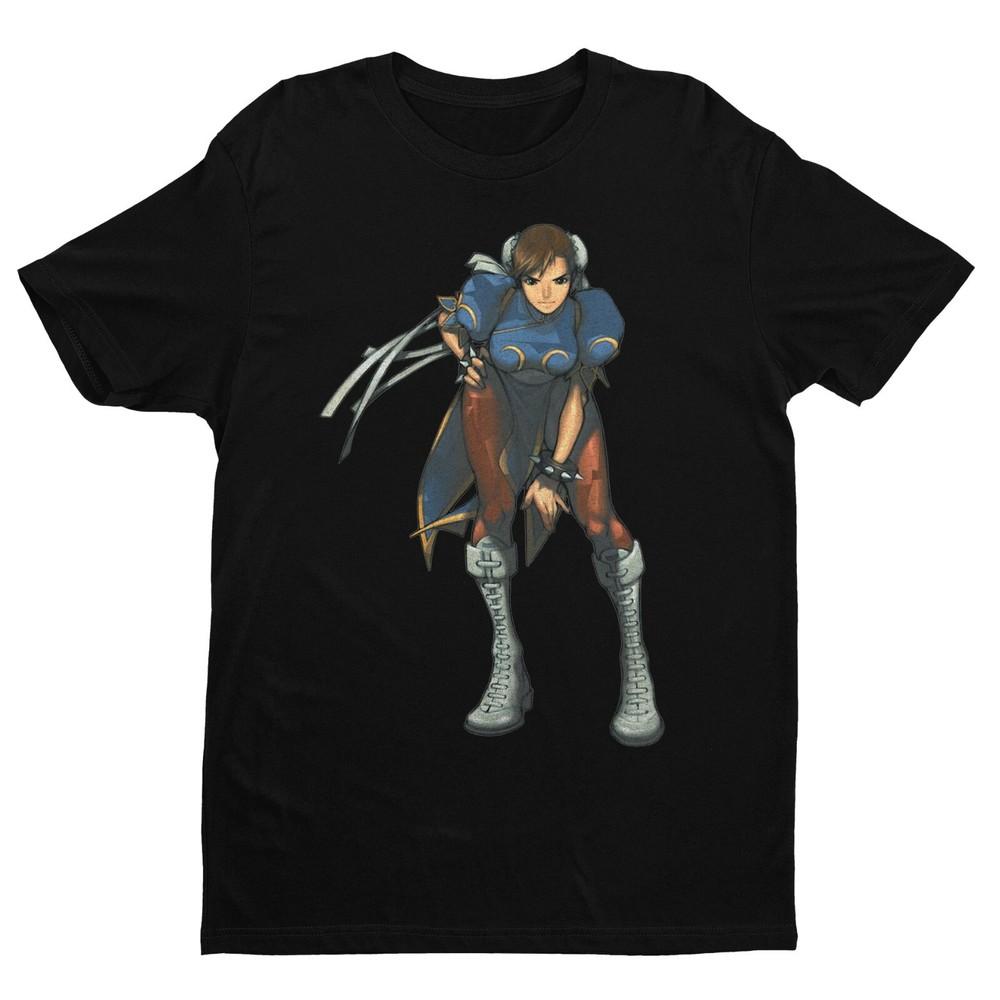 

Chun Li V2 Comic Street Fighting Premium Unisex T Shirt 2XL