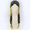 75cm Anime Tokyo Revengers Haitani Ran Haitani Rindo Wig Cosplay Wig Tenjiku Rokuhara Tandai Double Long Twist Braid Hair Wig