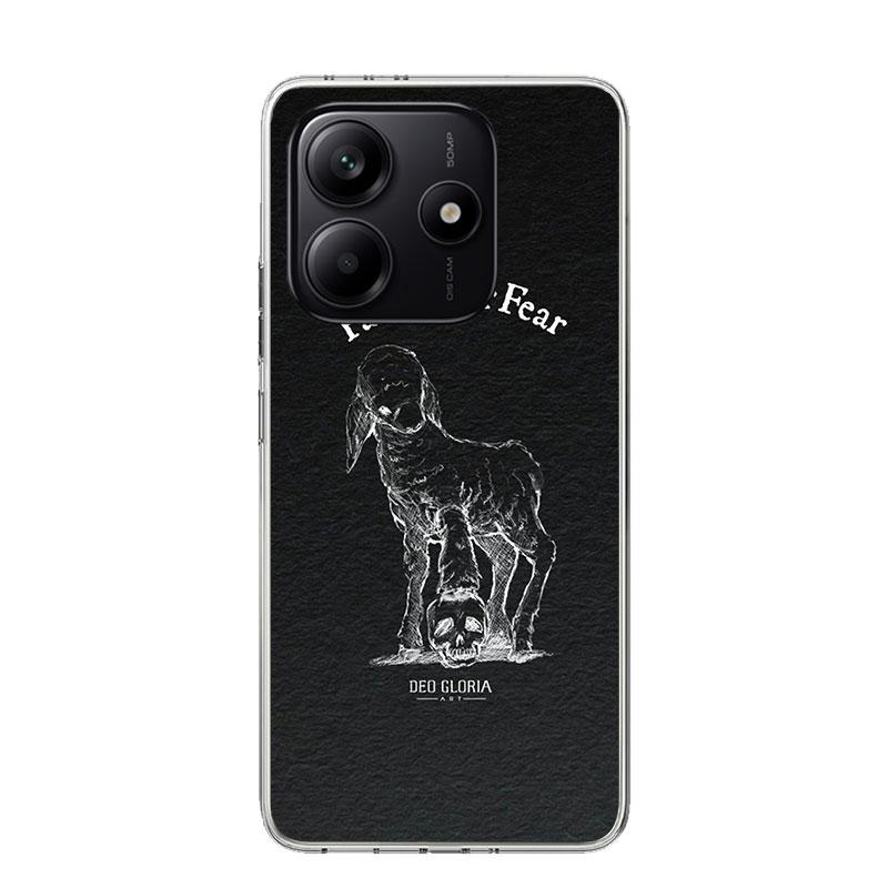 Syn Boży Jezus Krzyż Święte Światło Etui na Telefon Dla Xiaomi Redmi Note 15 14 13 12S 12 Pro Plus 11S 11E 11 11T 10S 10 Art Miękkie Wzór