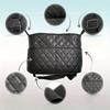 1pc Faux Leather Car Seat Back Organizer - Lightweight Storage Bag for Toys, Drinks, Books & Mobile Phone - Sleek Console Side Accessory