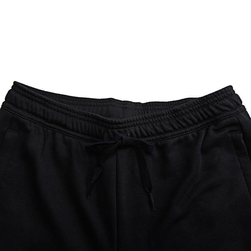 Adidas Q3 Series Breathable Knit Sports Long Pants With Logo Print Men Bottoms Black GS4875