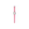 Casio STANDARD Series 50 Meters Waterproof Quartz Movement Leather Strap Japanese and Korean Watch 40 Women's Watch Silver Dial LTP-E141L-4A3