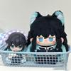 10cm Demon Slayer Tokitou Muichiro Plush Toys  Figure Toys Cartoon Game Anime Cosplay Toys Body Squeaking Plush Doll
