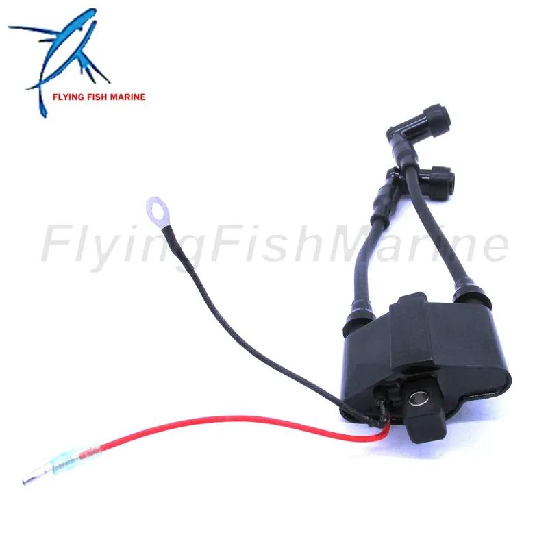 5041297 Ignition Coil W/Resistance Cap for Evinrude Johnson OMC Boat Motor 4-Stroke 9.8HP Outboard Engine