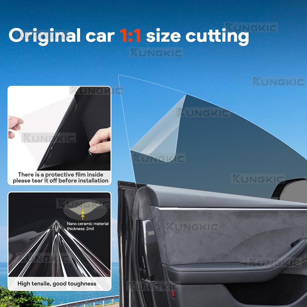 For Mercedes Sprinter 2024 Pre-Cut Car Window Privacy Tint Film Auto Sticker Foils ceramic solar UV Protector films Accessories