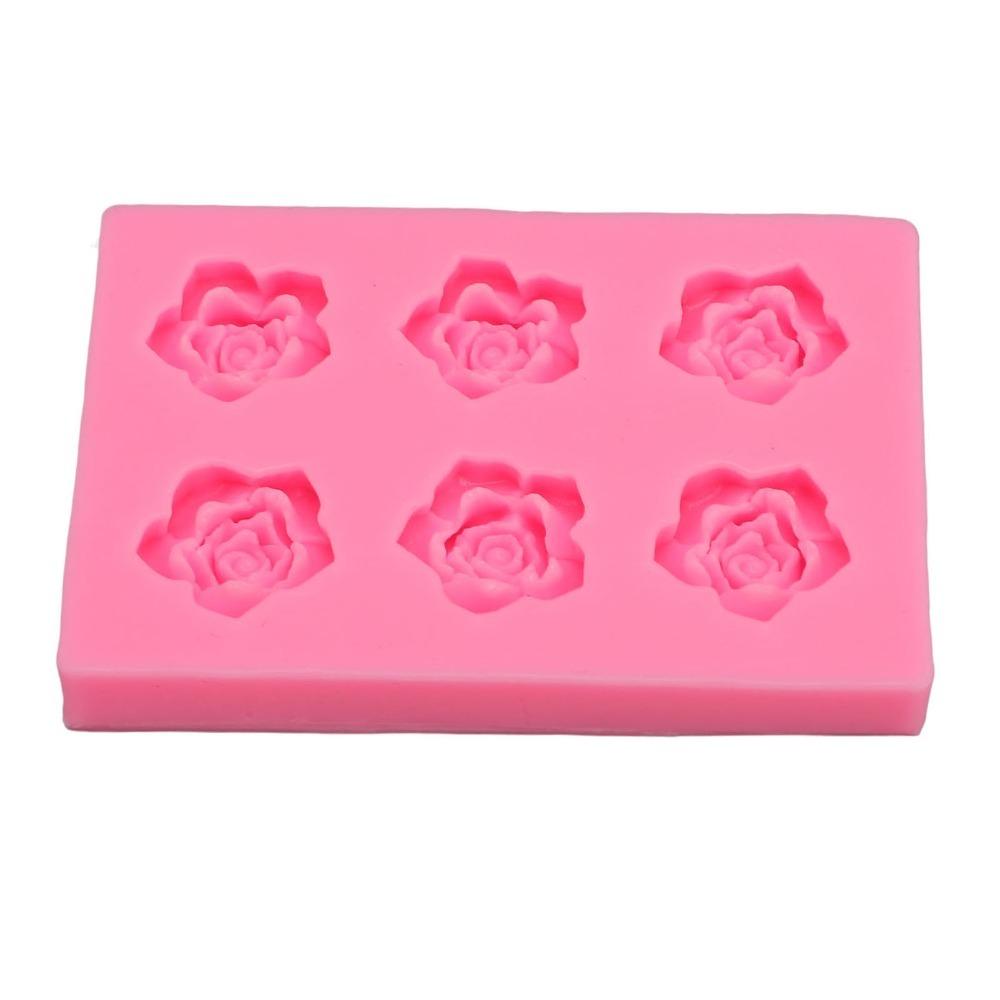Multi Purpose Silicone Baking Tray Easy Model Removal Flower Fondant Mold For Baking Enthusiasts