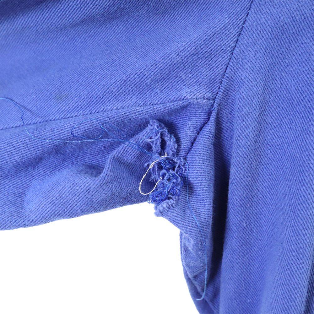 Setex 70s Vintage Euro Work work Chester coat blue Men's Used