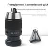 Precision Automatic Self-Tightening Drill Chuck 1-13mm, Three-Jaw Wrenchless Clamping Head