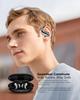 Earphones with Ear Up to 36 Hours of Bluetooth Comfortable Perfect for and More Open-Ear Hooks, Playtime, 6.0, Wireless, Fit, Running, Sports,