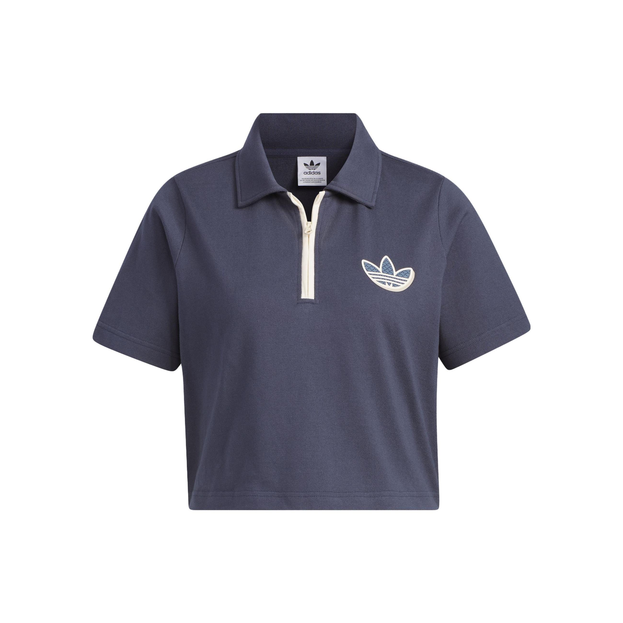 (WMNS) adidas originals Sportswear Polo Shirt  Blue  Women s IN1035 XS