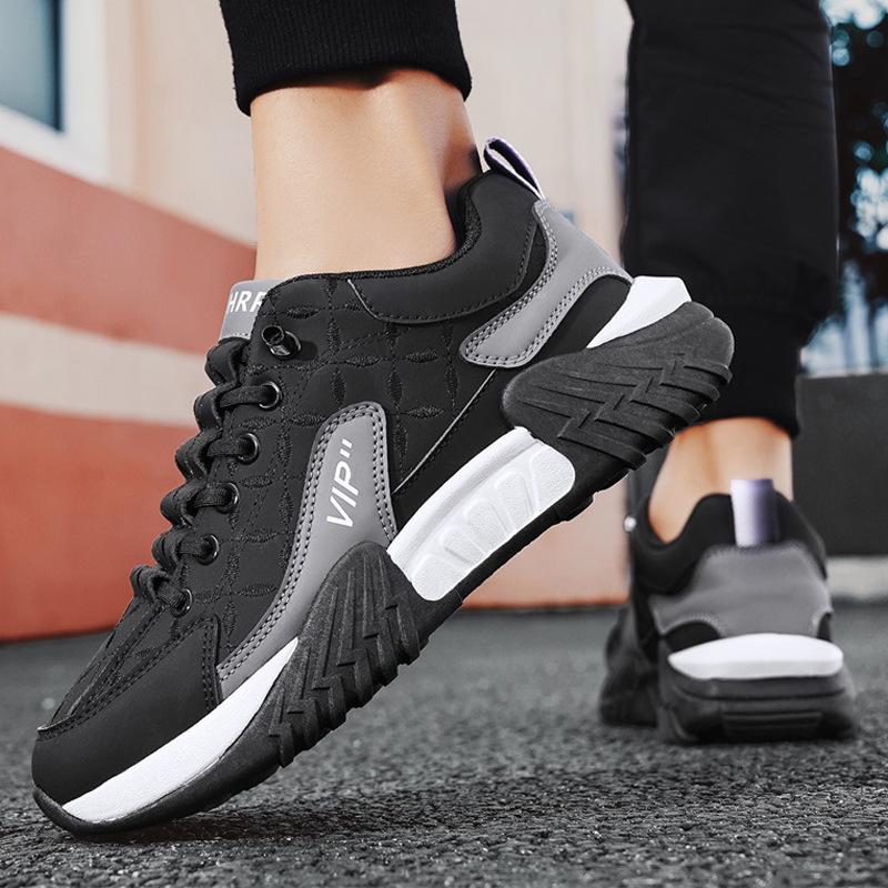 New ModelSports Men'S Shoes Autumn And Winter Trend Casual Versatile Running Soft Sole One Pedal Work Driving Dad Trendy Shoes