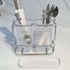 Nordic Luxury Kitchen Organizer Utensil Holder Cutlery Drainer Kitchen Tableware Storage Rack Plastic Chopstick Spoon Rack