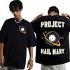 Sommer-Heißverkauf Projekt Hail Mary Ryland Grace Meme Lustige T-Shirts Herren Damen Harajuku Klassisches Gothic-T-Shirt Atmungsaktive und Bequeme Kleidung