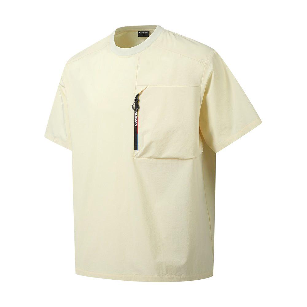 New SALOMON UNI T Shirt Unisex Light Yellow C28135
