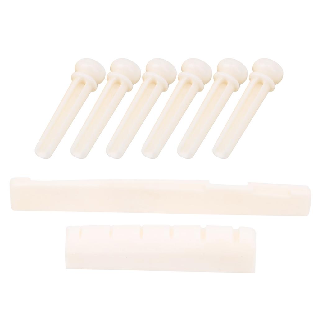 String Stud Ox Bone Guitar Nut and Saddle Nails Replacement Musical Instrument Accessories