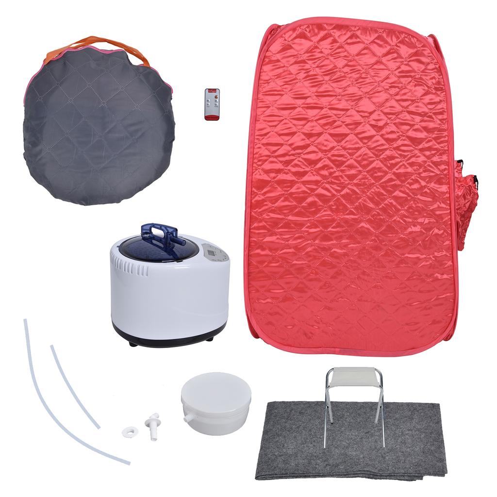 1000W Portable Steam Sauna Generator Tent Set 1?9 Gears Adjustable Sauna Steam MachineUS 110V