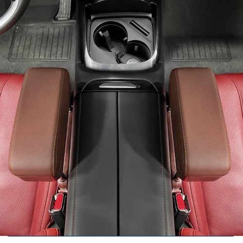 [RUIYA] Nissan Universal Armrest Support Armrest Console Box Armrest Storage Box Car Armrest Gap Armrest Car Storage Pocket All Grades (Brown)