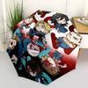 1pc Chibi Characters Outdoor Umbrella - Automatic Opening/Closing - Portable 3-Fold Design - 8-Rib Iron Frame - Perfect Gift for Fans, Travelers,