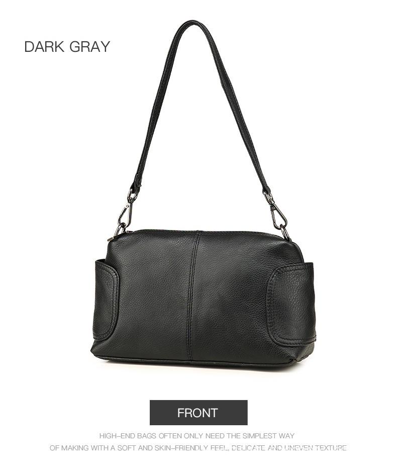 European & American Fashion Single Shoulder Crossbody Bag – Women's Leather Small Mummy Bag