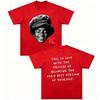 Vintage Michael Jackson Portrait "Fall in Love with The Process" T-Shirt Cotton Graphic Tee Men's and Women's Summer Streetwear