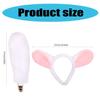 Fashionable Sheep Ear Headband And Tail Set For Kids Soft Plush Headpiece Ornament For Costume Parties And Cosplay Fun