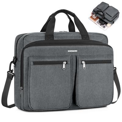 Business Job Hunting Large Lightweight Fits A4 Shoulder Perfect for Business Gray Men's Bag, Bag, Capacity, 3-Way, Briefcase, 15.6-inch