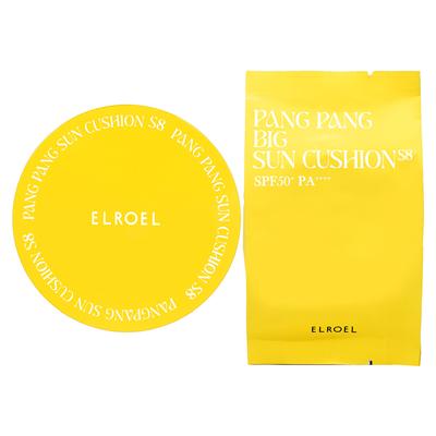 Eloel Pangpang Big Sun Cushion S8 25g + Nachfüllset SPF50+ PA++++, 1 Set