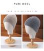 Cozy Autumn & Winter Wool Hat: Thick, Knitted, Ear-Protecting Beanie for Students & Couples