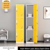 Lockable Metal Storage Locker for Gym and Office
