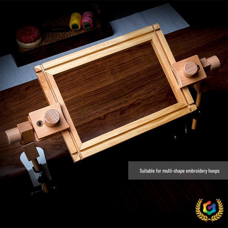 Klips do mocowania tamborka do haftu na biurko - Narzędzie do ramki do haftu krzyżykowego i francuskiego DIY