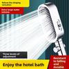 Modern Minimalist Handheld Shower Head With Filter For Home Spa And Water Pressure Boost