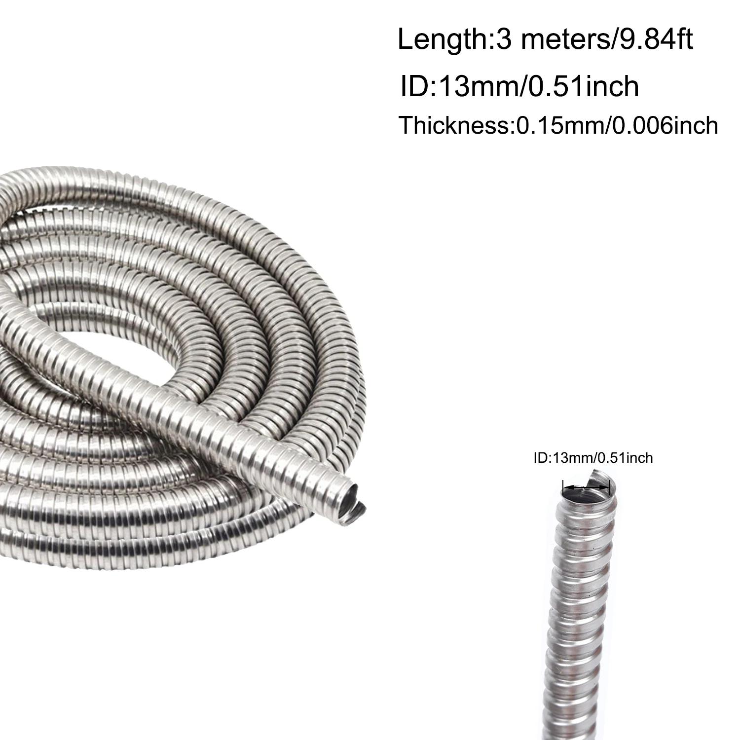 304 nerūsējošā tērauda gofrēta caurule 4mm-20mm