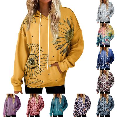 Bluzy dla kobiet Oversize Zimowe Pluszowe Słodkie Bluzy Pulower Modne Ubrania Jesienno-Zimowe