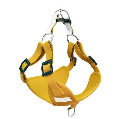 Wildleder reflektierender Haustier-Brustgurt mittel und klein Hundeweste Typ Hundebrustgurt Katze Haustierleine Hundeleine zum Spazierengehen