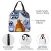 Grizzy und die Lemminge Zeichentrick Isoliertische Lunchtasche Lebensmittelbehälter Tragbarer Kühler Thermische Lunchbox Für die Arbeit