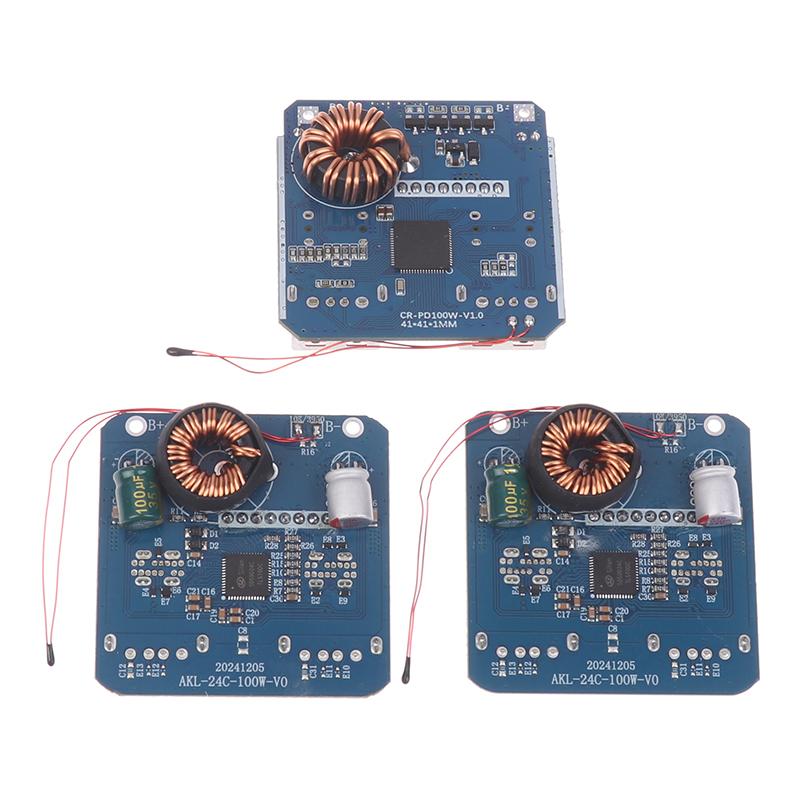 4S Pd 100W Lithium Batteries Fast Charging Module 20V 5A High Power Charge/Discharge Buck-Boost Bidirectional Charging Board