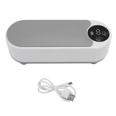 Jewelry Cleaner Machine 2 Speed Adjustable Vibration Professional LCD Display Eye Classes Cleaner