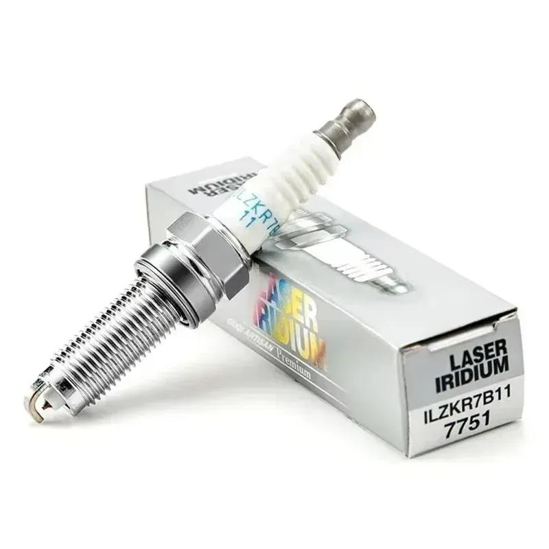 4/6Pcs 7751 ILZKR7B11 Iridium Spark Plug for Honda Accord 3.5L 2008-2017 ODYSSEY CHRYSLER JEEP DODGE ACURA