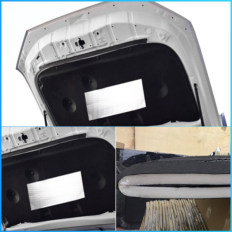 Car Hood Engine Sound ulation Pad For Toyota PRADO 2700 2003- Cotton Soundproof Cover Thermal Heat Mat Accessories