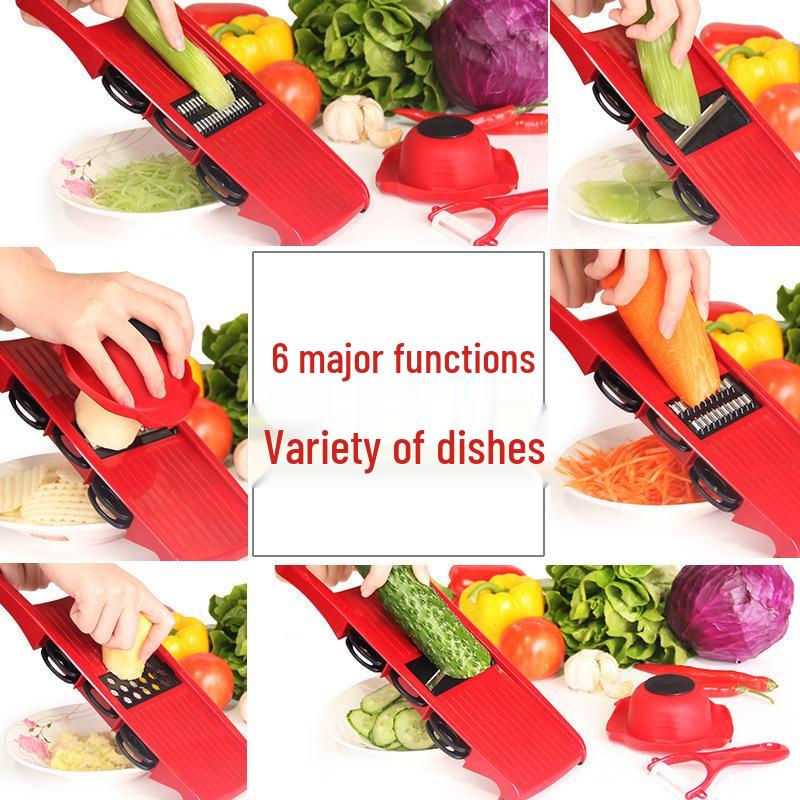 Multi-Function Kitchen Vegetable Cutter, Slicer & Grater
