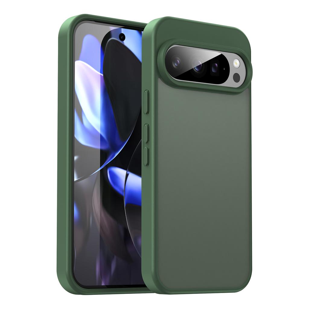 For Google Pixel 9 Pro Case Skin Touch Matte Anti Drop TPU PC Phone Back Cover