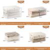 Large Capacity Transparent Peva Packing Bag With Handle For Moving And Closet Storage