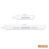 Car Door Light Projector Lamp Customized Car Logo Luminous LED Welcome Pedal Scuff Plate For Skoda Superb 3 Estate 3V3 3V5 3T5 2