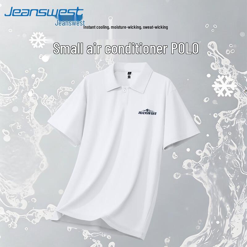 

Jeanswest Men s Summer Ice Silk Polo Shirt 3XL