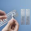 Acrylic 3D Hollow Mirror Wall Sticker - Decorative Wainscoting Sticker