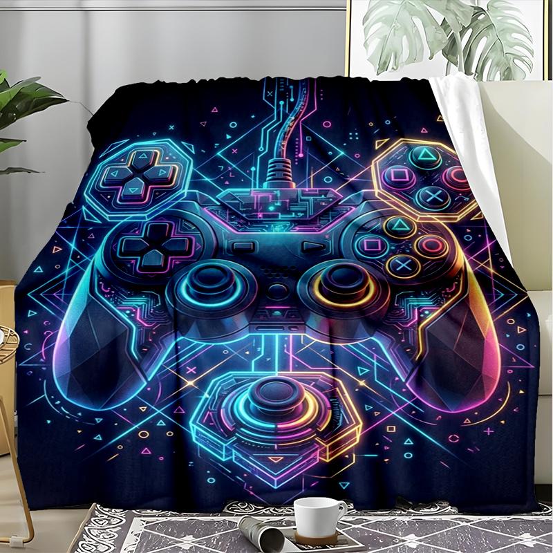 Chakra Balance Flannel Fleece Blanket Cozy Warm Throw Blanket For Couch Bed Travel All Season Use
