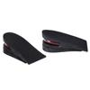 Hommes Femmes Universel Respirant Semelles Augmentant la Hauteur Coussinets Rehausseurs de Chaussures 5cm Noir